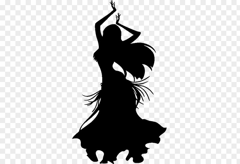 Silhouette Belly Dance Tribal Fusion PNG