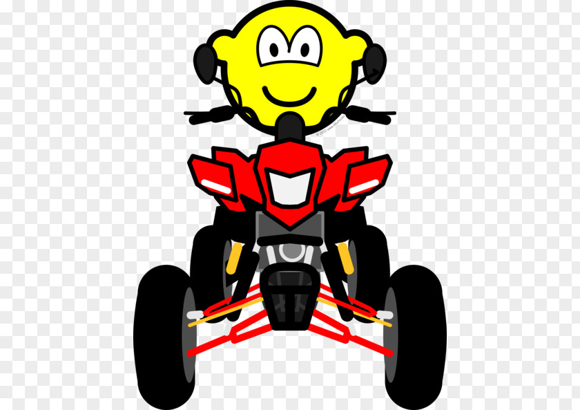 Smiley Emoticon All-terrain Vehicle Clip Art PNG