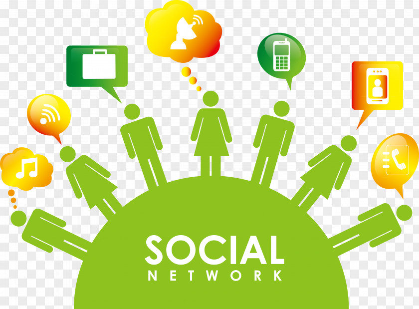 Business Icons Social Media Networking Service Icon PNG