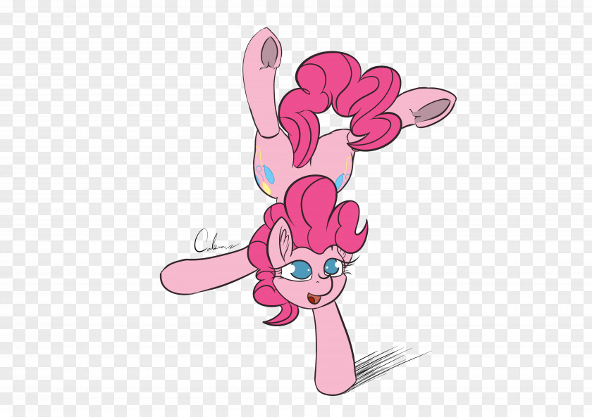 Cenario Giraffe Horse Art Character Pink M PNG