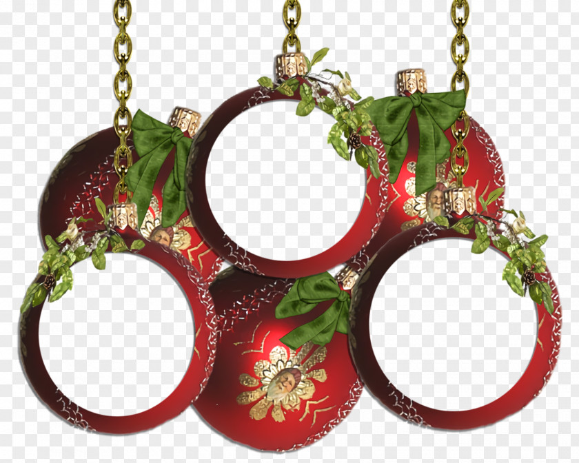 Christmas Decoration Ornament Frame Border Decor PNG