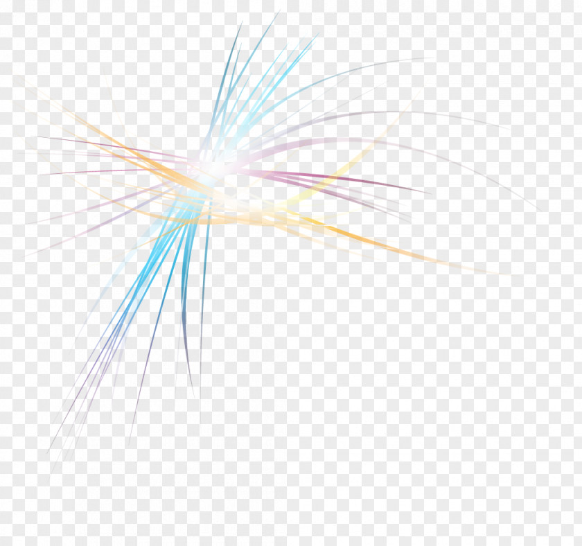 Colorful Abstract Lines PNG