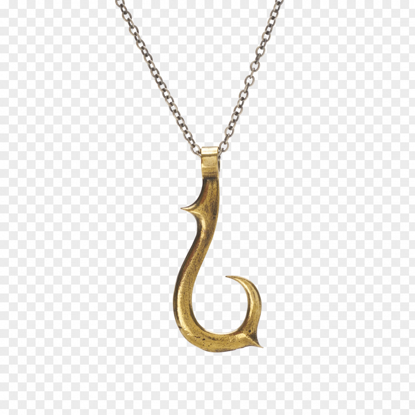 Maui Hook Charms & Pendants Earring Necklace Gold Jewellery PNG