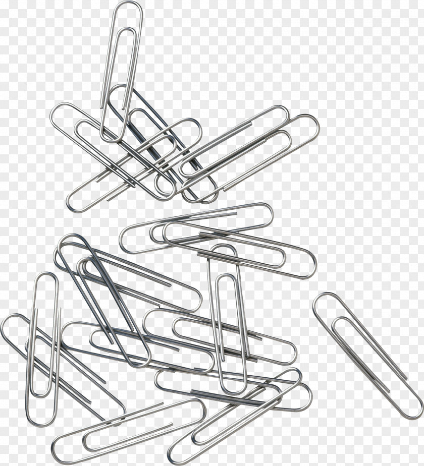 Paper Clip Stationery Material Staple PNG