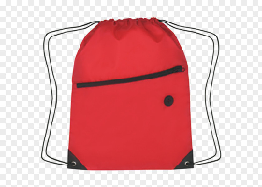 Red Shopping Malls Promotional Stickers Drawstring Backpack Zipper Duffel Bags PNG