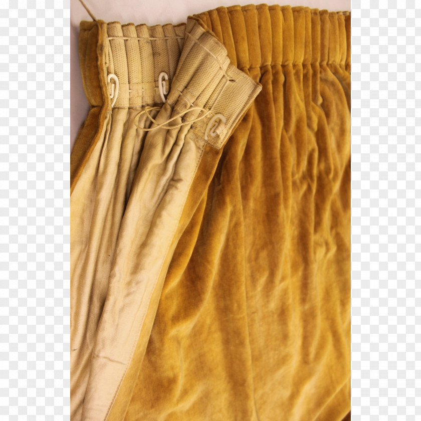 Yellow Curtain Shoulder PNG