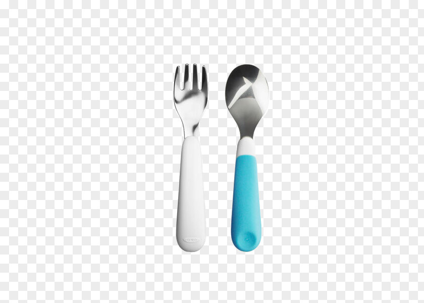 American Children Cutlery Fork Spoon Baby Suit Blue Water Plate Handle PNG