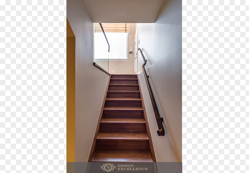 Interior Renovation Stairs Handrail Wood PNG