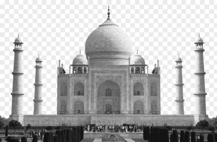 Monuments Taj Mahal Black Agra Fort Itmad-ud-Daula Tomb Of Akbar The Great PNG