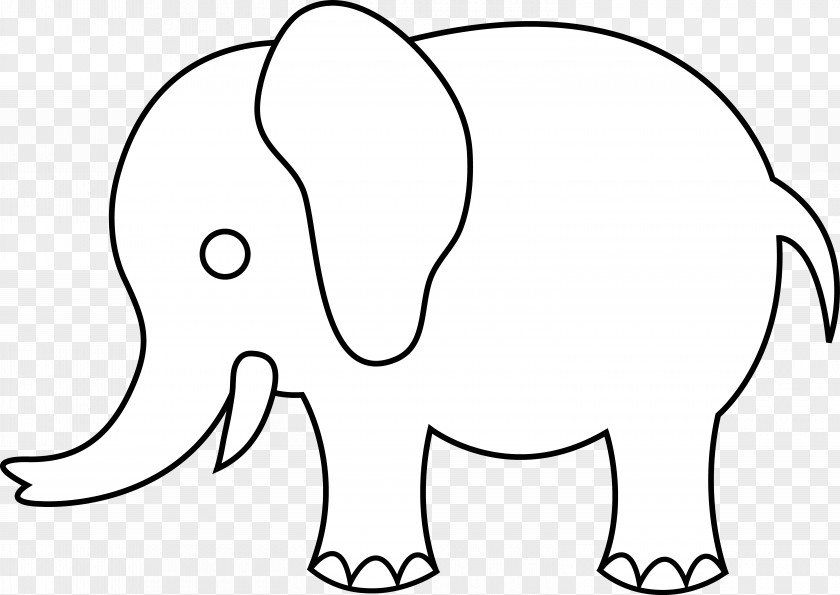 PEOPLE EATING Line Art Drawing Elephant Clip PNG
