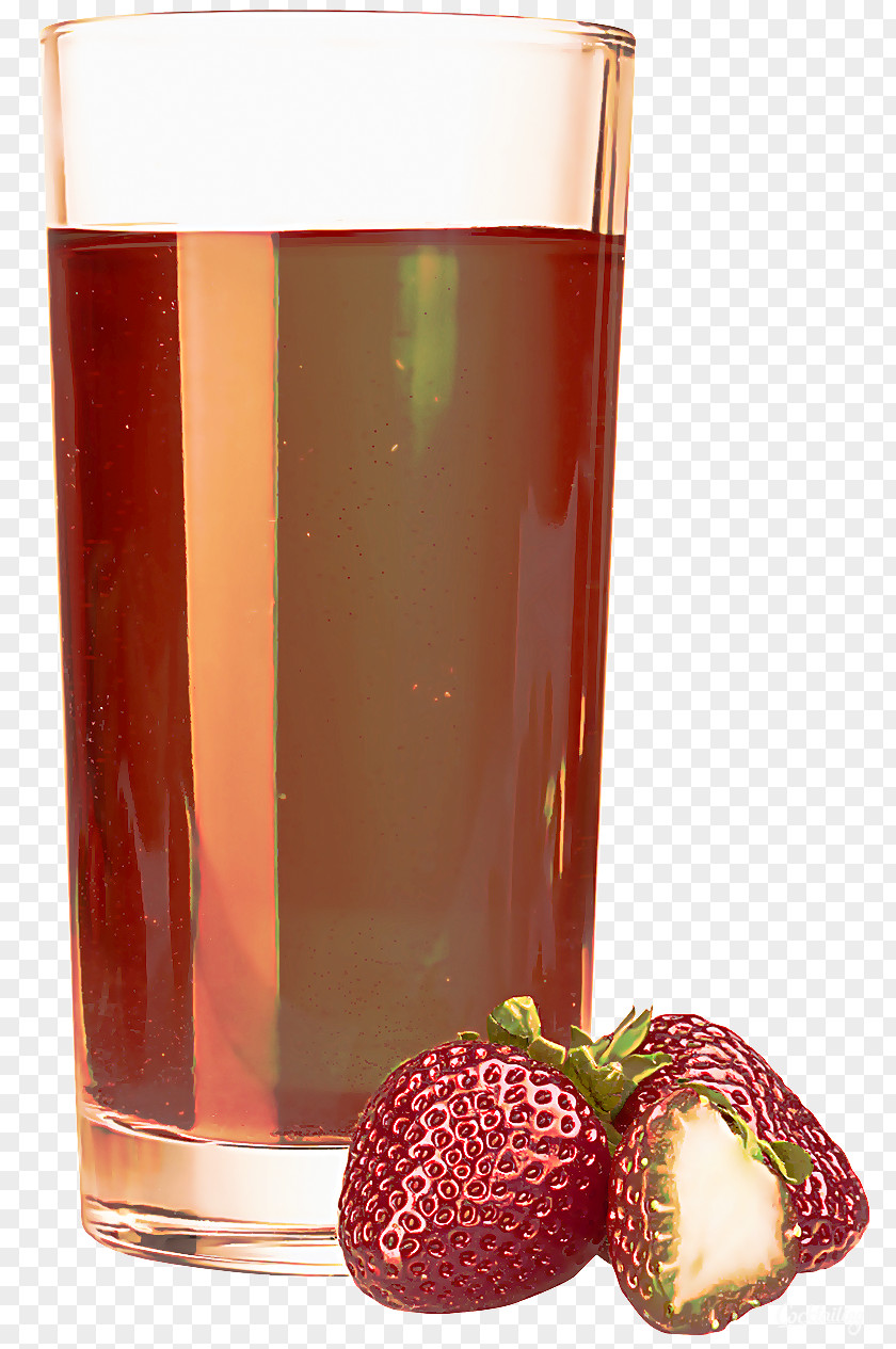 Plant Nonalcoholic Beverage Highball Glass Juice Drink Food Strawberry PNG