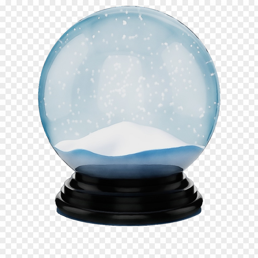Blue Sphere Glass Ball PNG