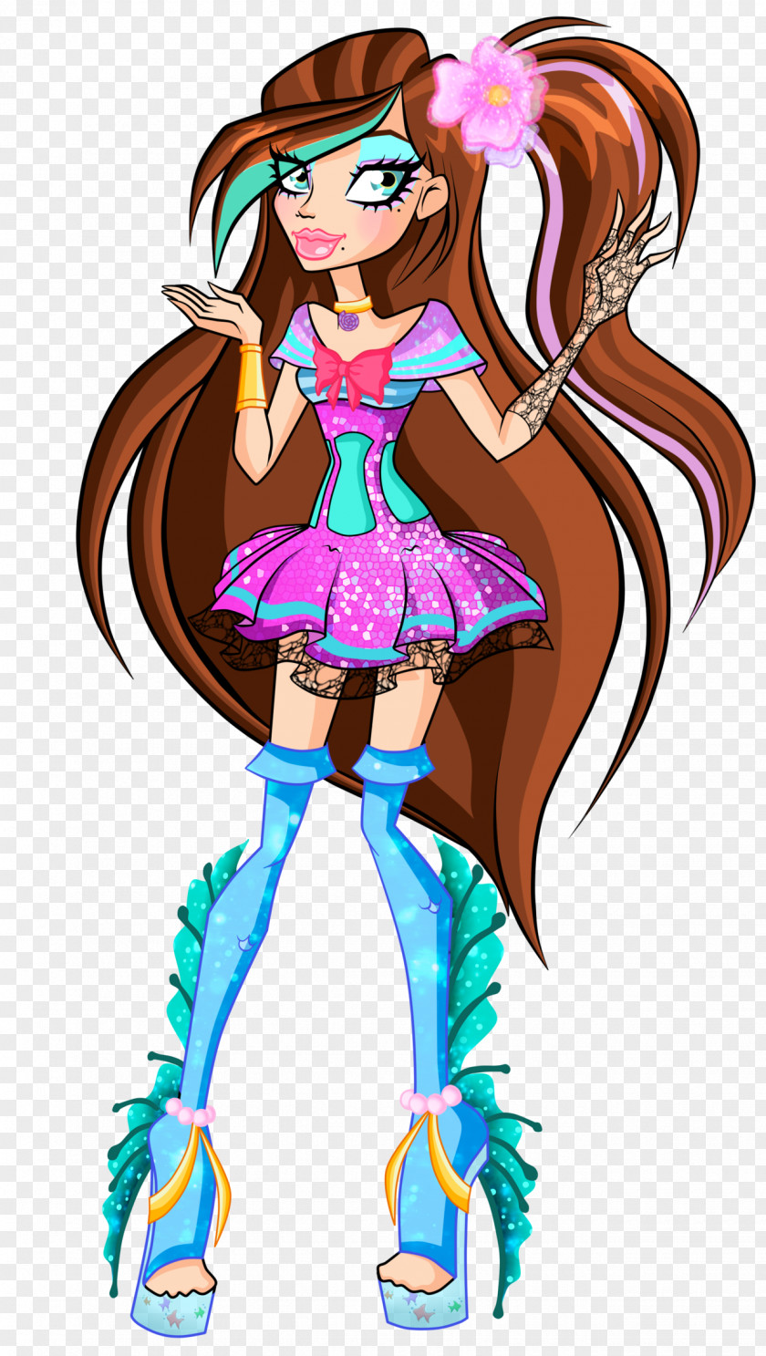 High Monster Ever After Doll Cousin PNG