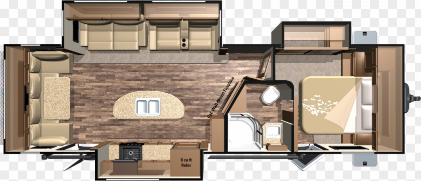 Kitchen Floor Plan Campervans Caravan Trailer Vehicle PNG