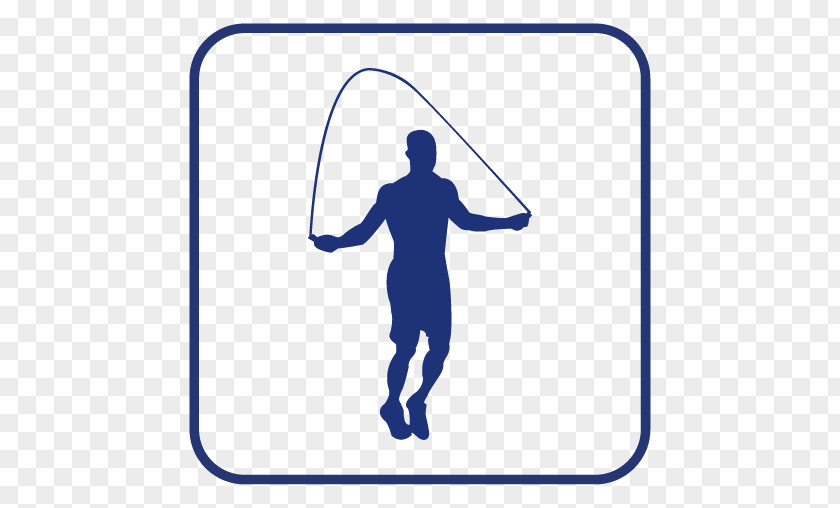 Silhouette Jump Ropes Jumping Exercise PNG