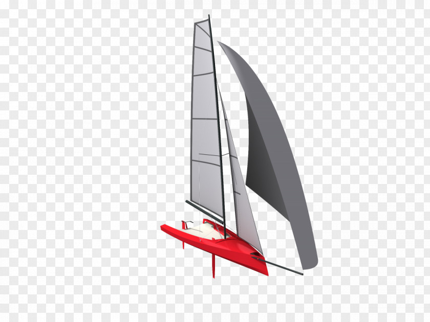 Sail Sailing Scow Proa Keelboat PNG