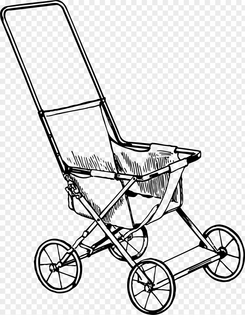Stroller Baby Transport Drawing Clip Art PNG