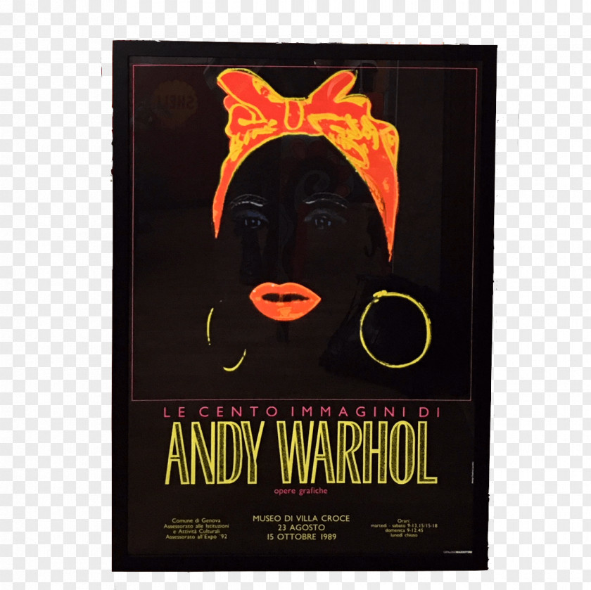 Andy Warhol Mammy Poster Pop Art Screen Printing PNG