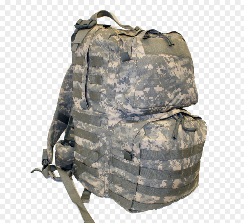 Bag Military Backpack MOLLE All-purpose Lightweight Individual Carrying Equipment PNG