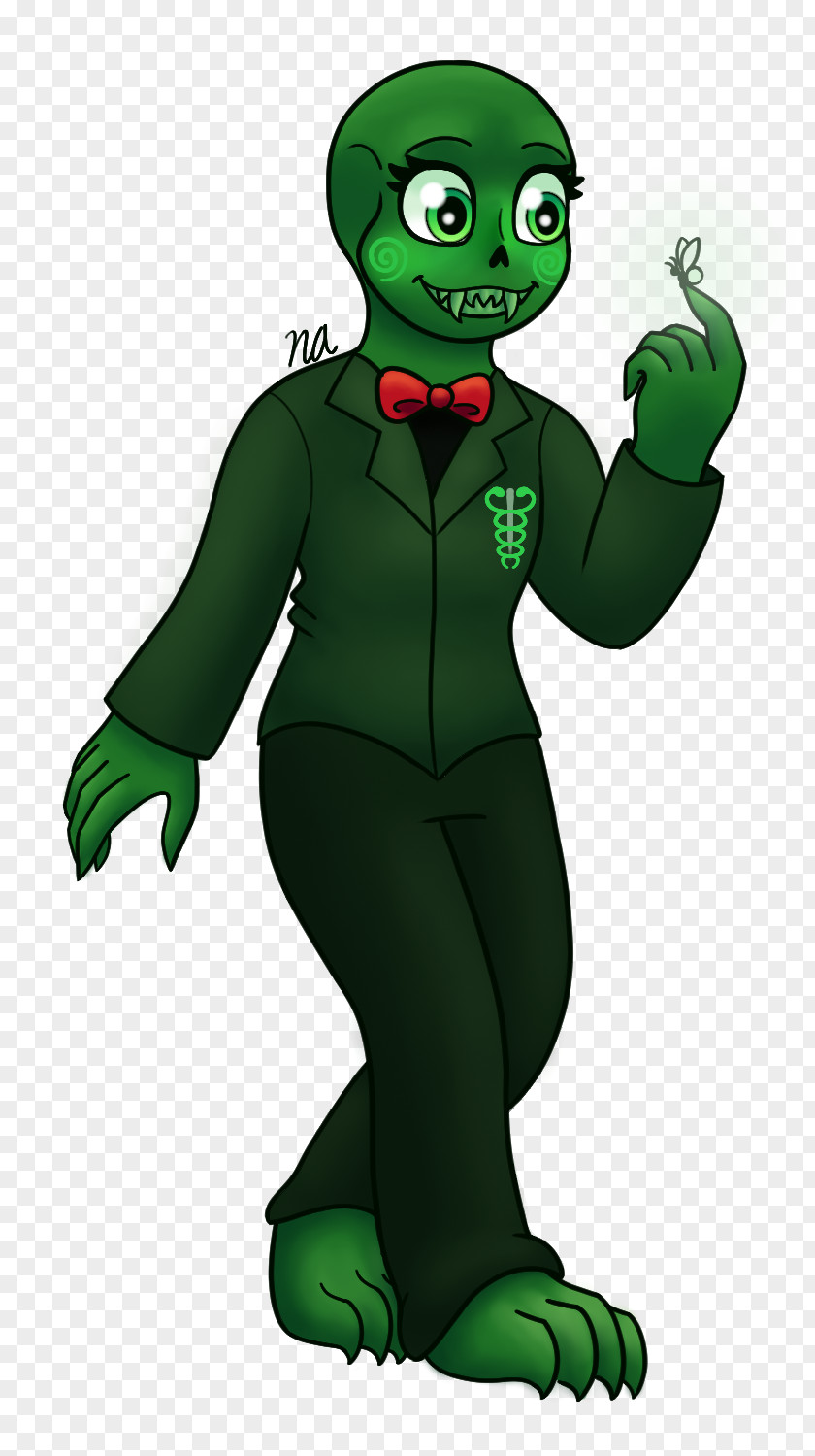 Calli Vertebrate Green Supervillain Clip Art PNG