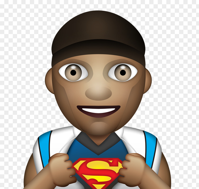 Cam Newton NFL EmojiWorld Carolina Panthers Text Messaging PNG