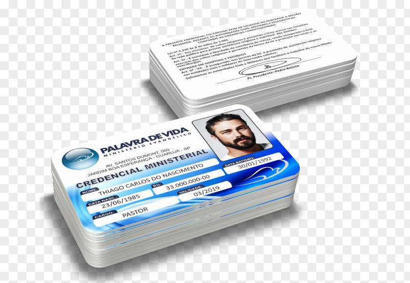 Design Access Badge Graphic Pastor Visiting Card PNG