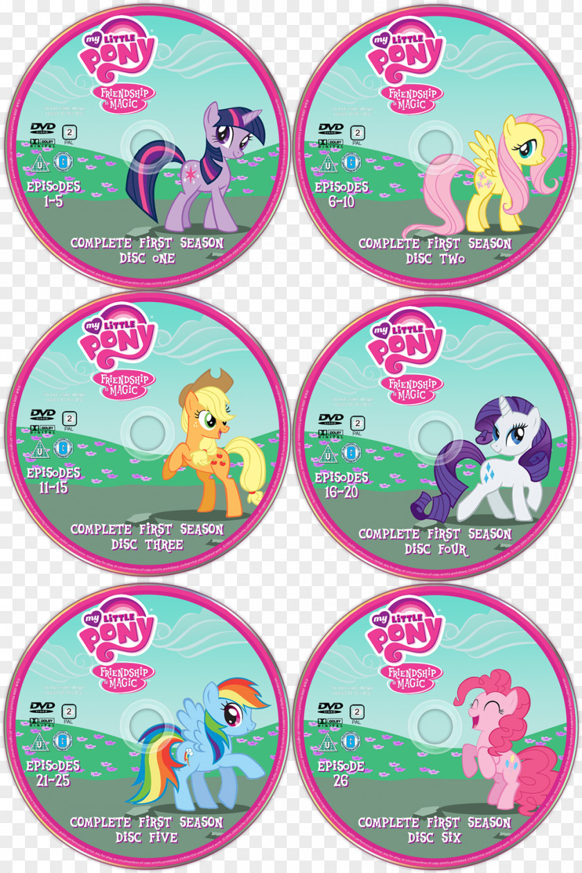 Season 1 DVD My Little Pony: Friendship Is MagicSeason 2Cd Cover Design Magic PNG