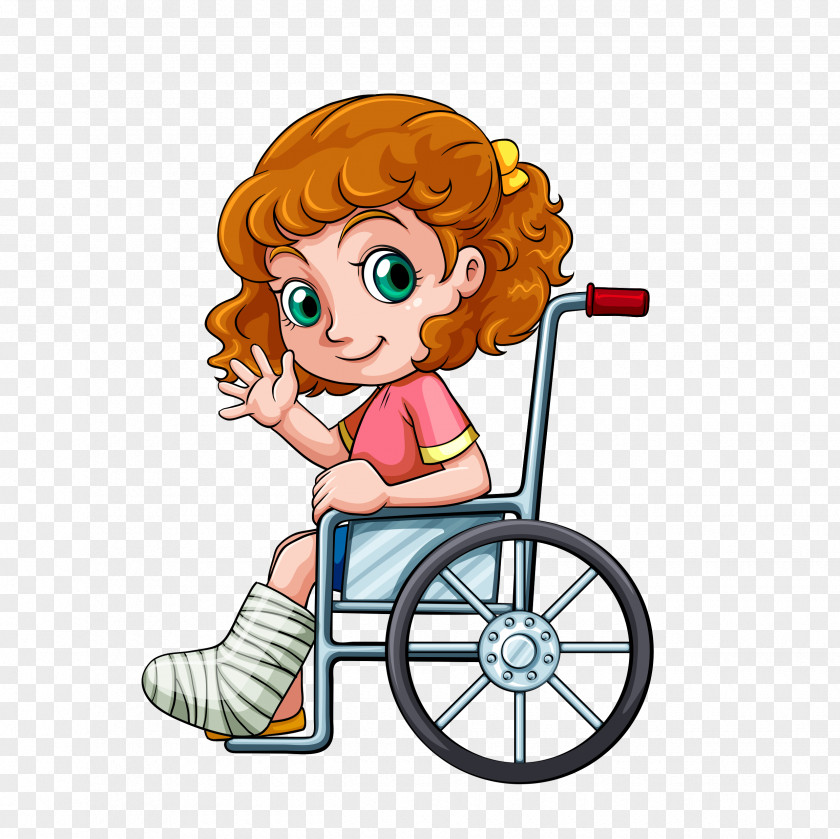 Wheelchair Beauty Stock Photography Illustration PNG