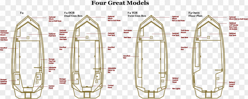 Boat Jon Hull Transom Deck PNG