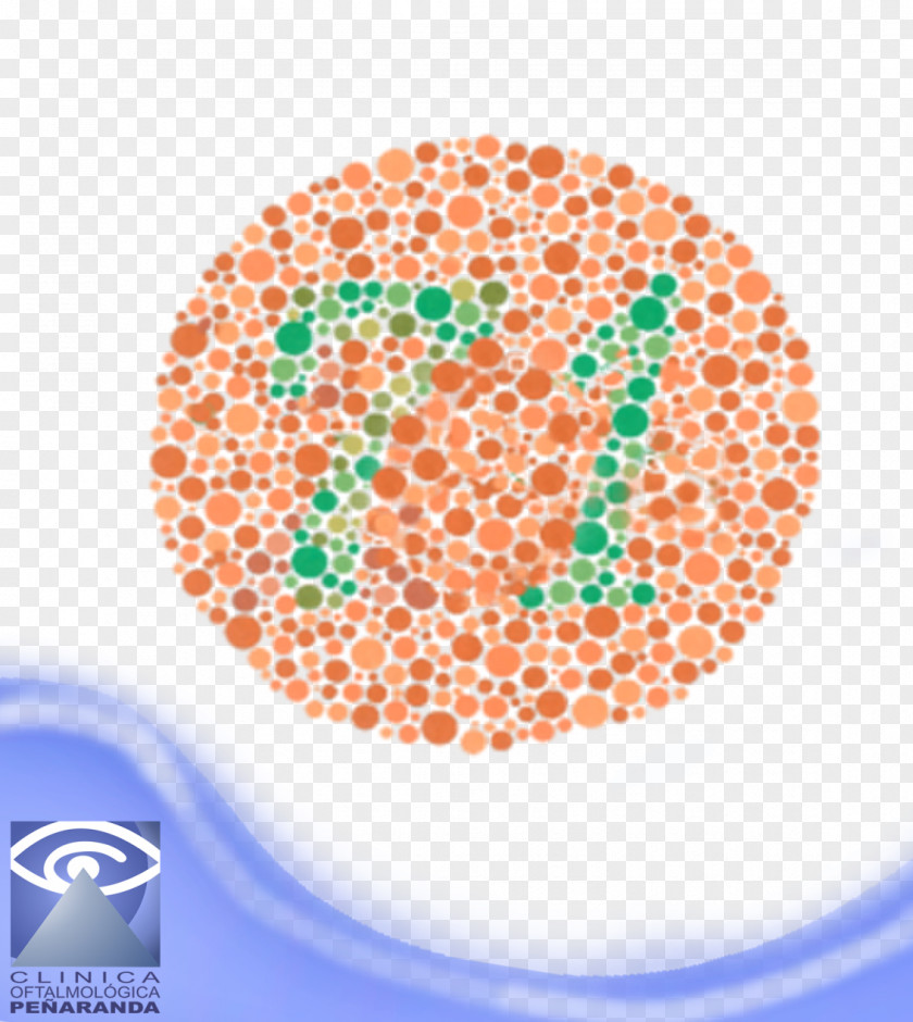 Eye Ishihara Test Color Blindness Examination Vision Impairment PNG