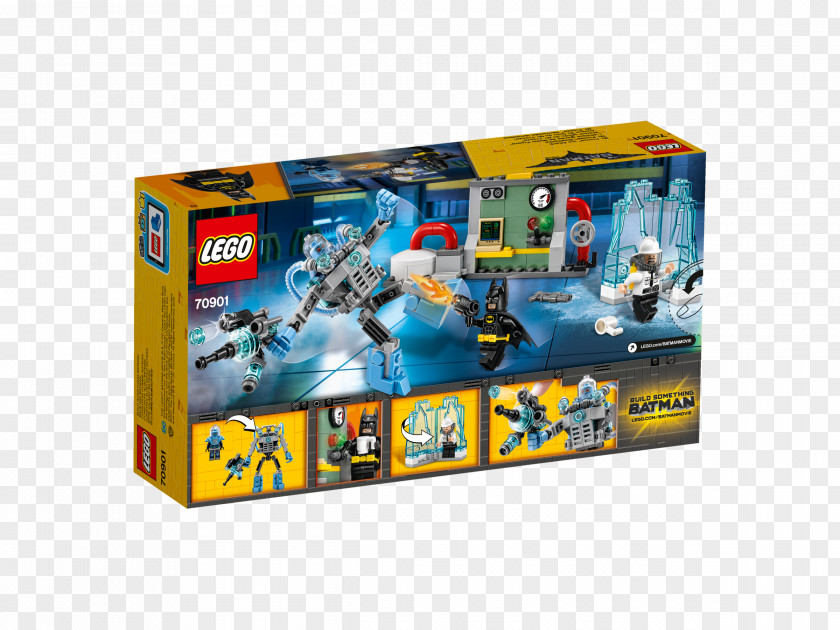 LEGO 70901 THE BATMAN MOVIE Mr. Freeze Ice Attack Clayface PNG