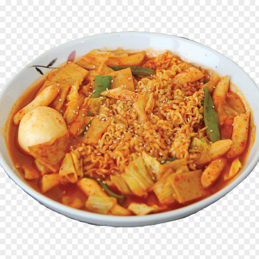 Mandu Tteok-bokki Rice Cake Ra-bokki Recipe PNG