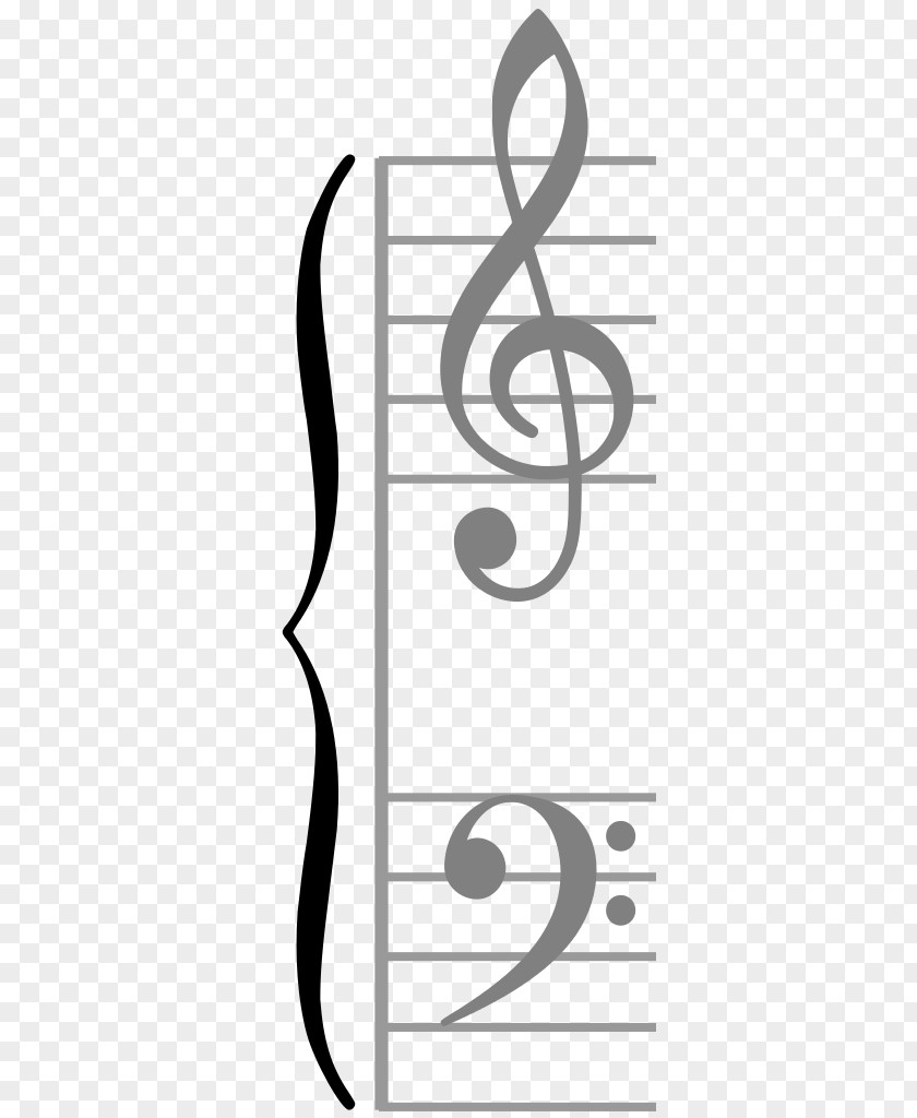 Musical Note Staff Ledger Line Clef Piano PNG