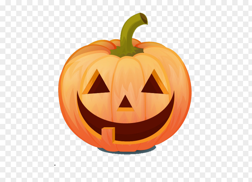 Vector Pumpkin Halloween Jack-o'-lantern Clip Art PNG