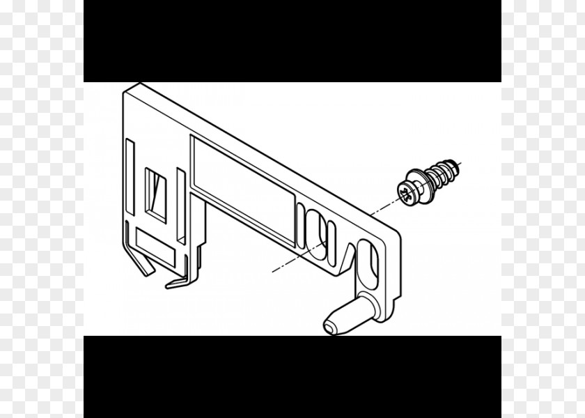 Car Door Handle Technology Line Art PNG