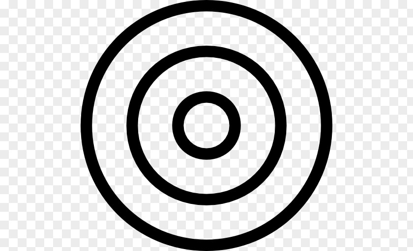 Circle Concentric Objects Symbol PNG