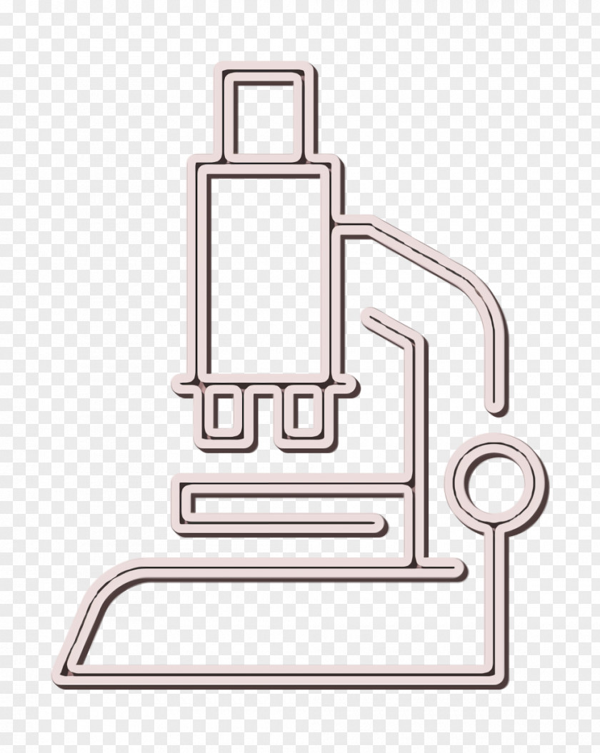 Microscope Icon Scientific Study PNG