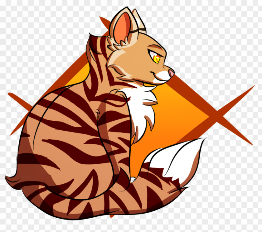 Tiger Whiskers Tabby Cat PNG