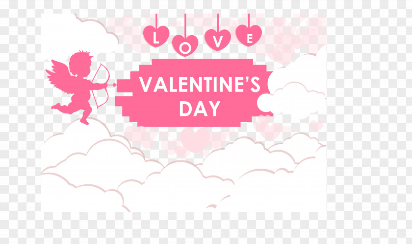 Angel Archery Cupid Valentines Day PNG