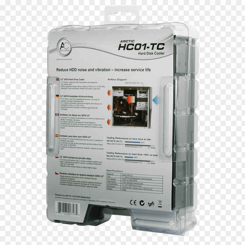 Arctic Hard Drives Computer System Cooling Parts Hardware Data PNG