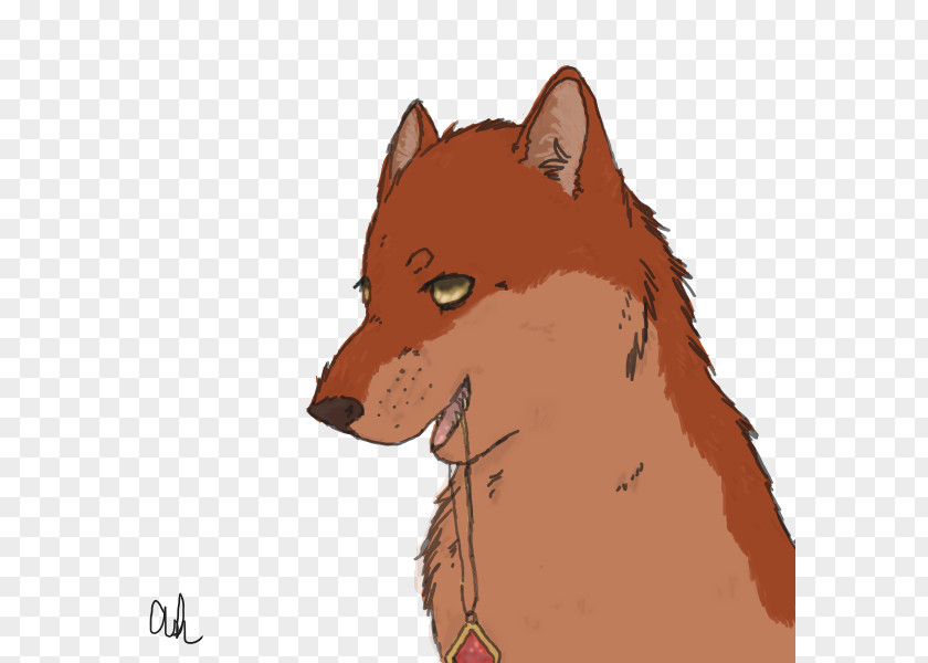 Dog Red Fox Whiskers Ear Snout PNG