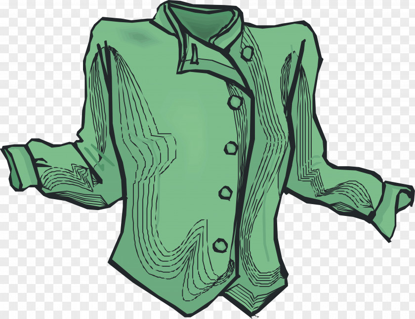 Green Shirt T-shirt Blouse Clothing Clip Art PNG