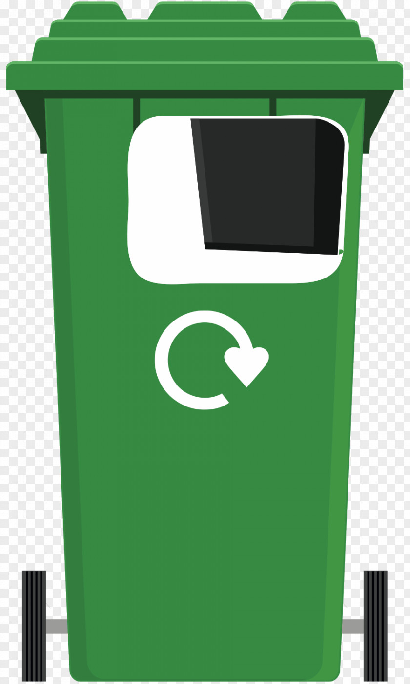 Rubbish Bins & Waste Paper Baskets South Derbyshire Dales Recycling Bin Green PNG