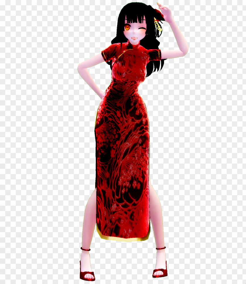 Chinese Dress Costume PNG