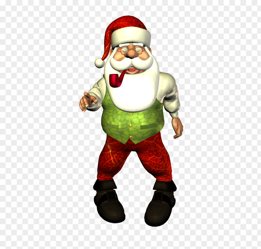 Claus Santa Christmas Ornament Garden Gnome PNG