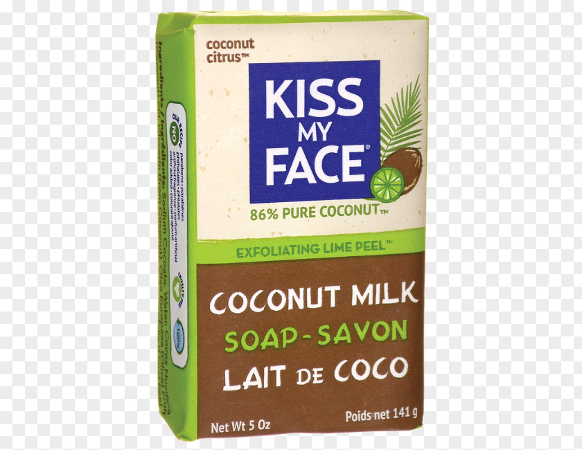 Soap Kiss My Face Coconut Milk Lotion PNG