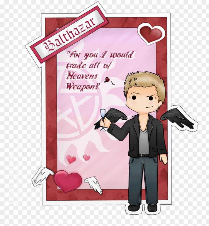 Valentine's Day Archangel Gabriel Sam Winchester Castiel Crowley Lucifer PNG