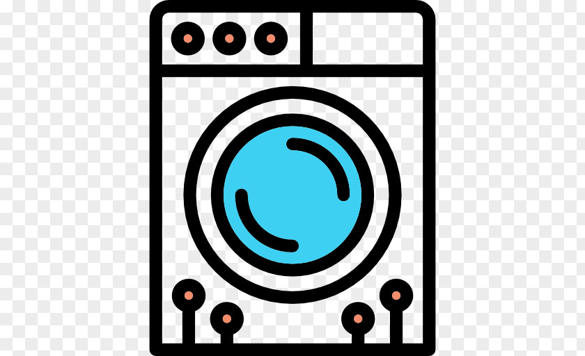 Washing Machine Laundry Symbol Icon PNG