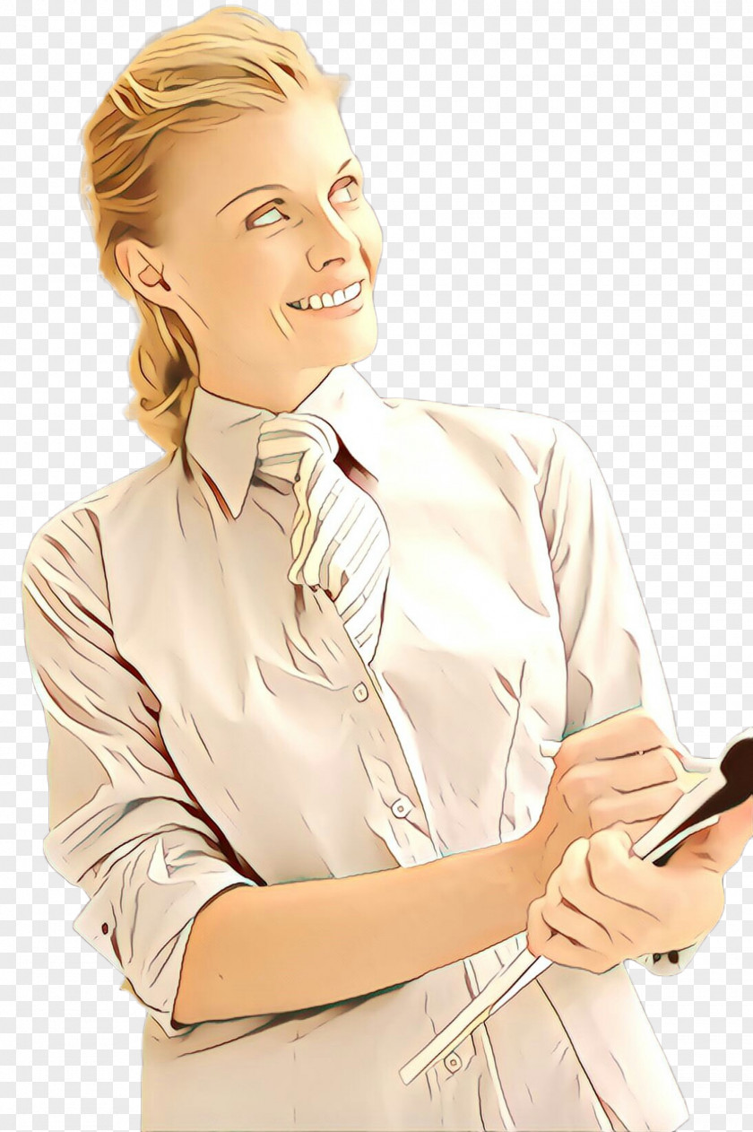 Finger Neck White-collar Worker Writing Gesture PNG