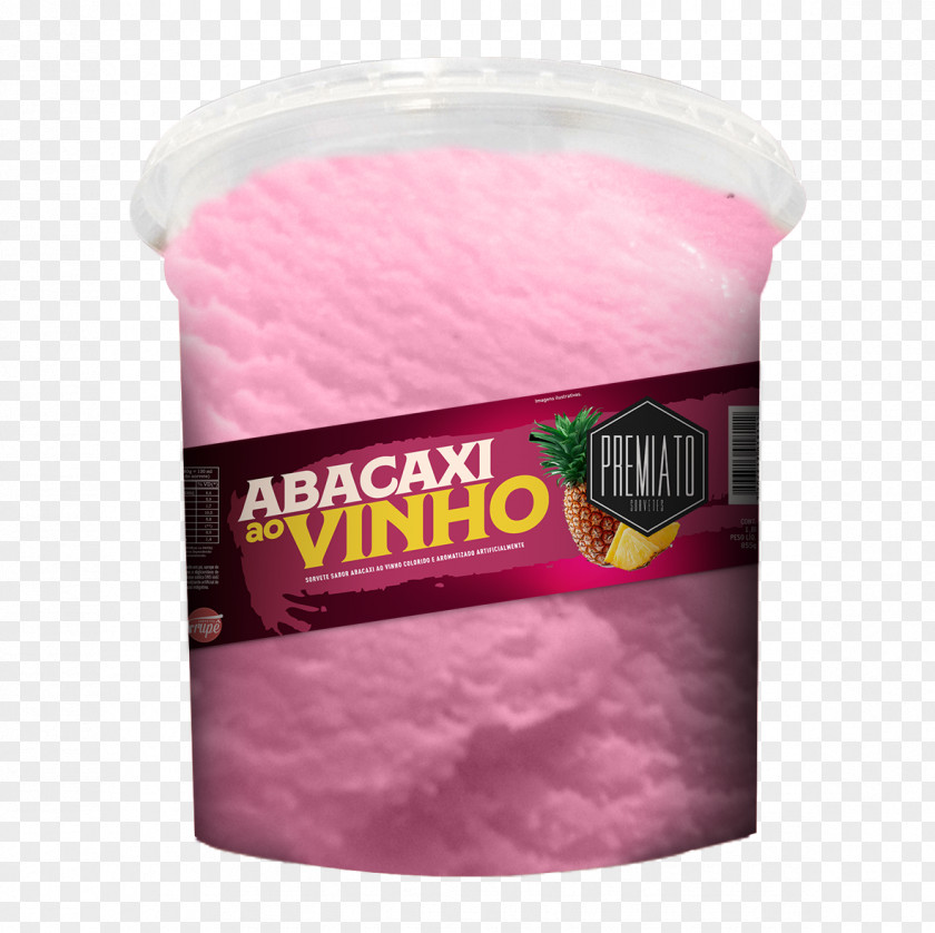 Ice Cream Wine Cotton Candy Flavor Pineapple PNG